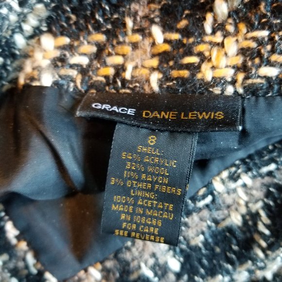 Plaid wrap around skirt - Picture 3 of 8